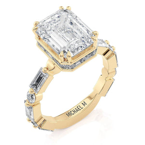 1.57ctw Diamond Engagement Ring Mounting