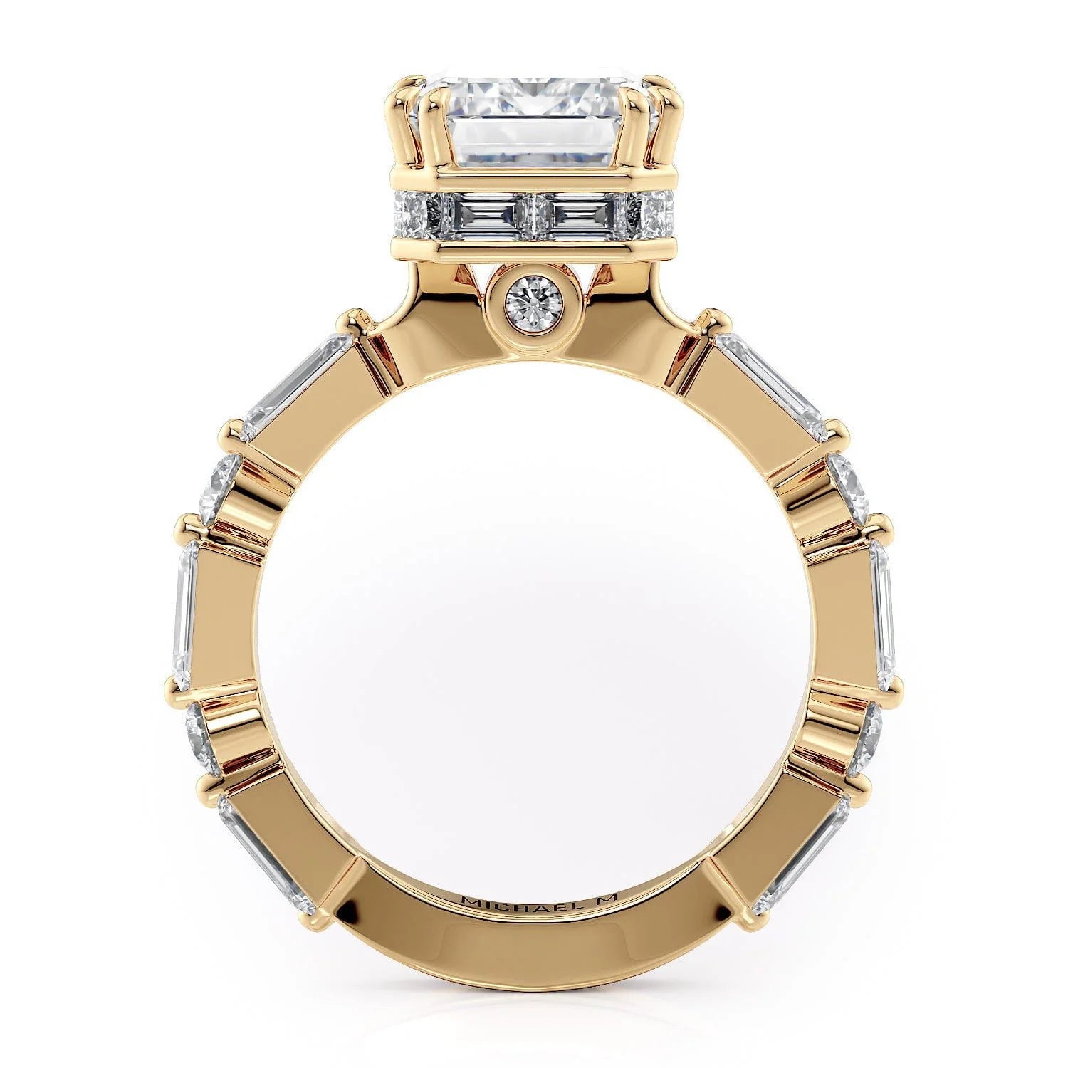 1.57ctw Diamond Engagement Ring Mounting