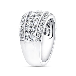 1.95ctw Wide Diamond Ring