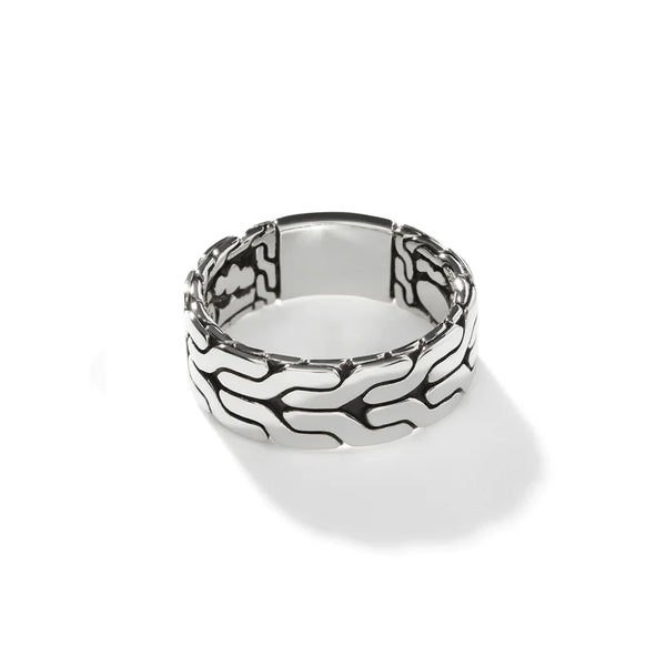 Carved Chain Band Ring