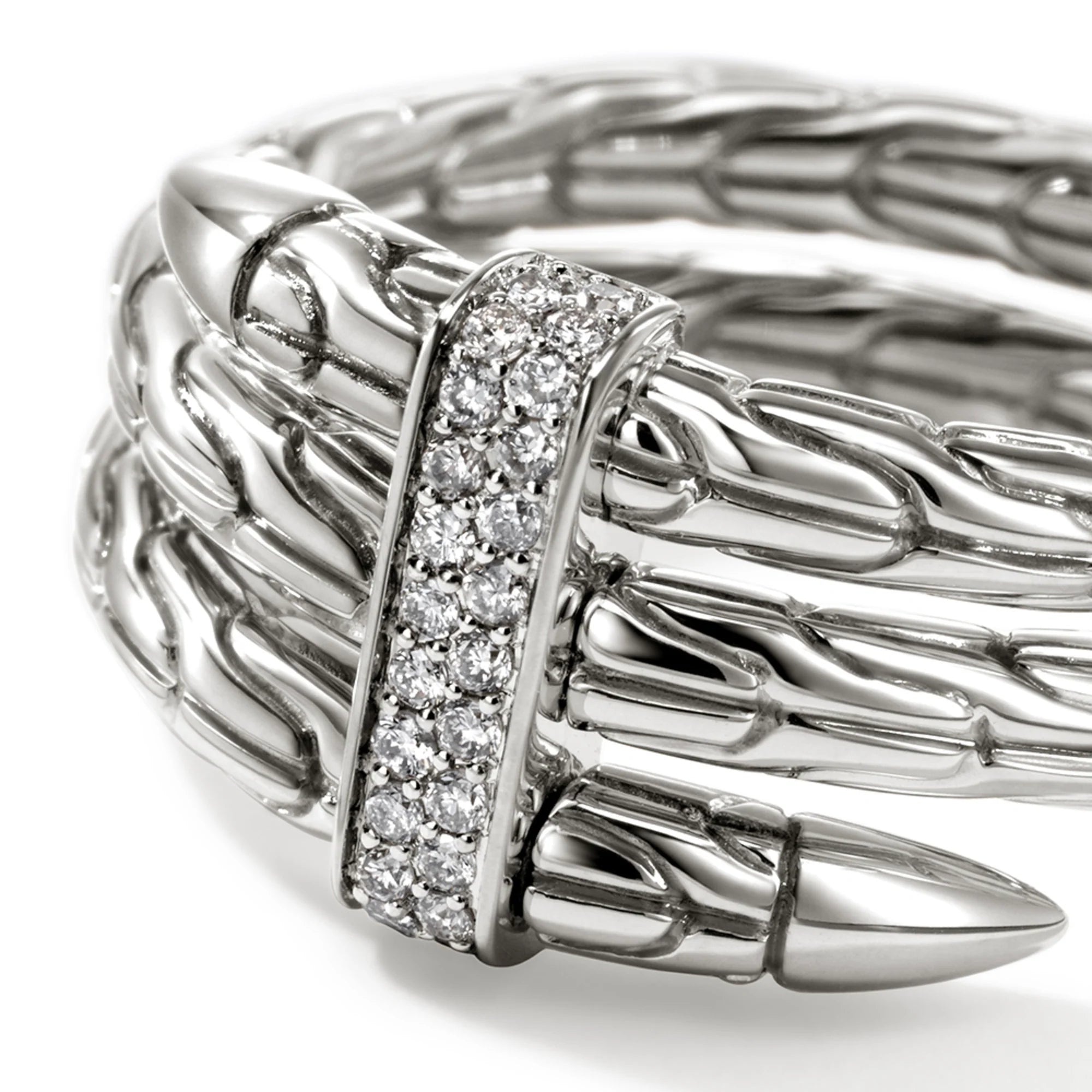 0.12ctw Diamond Spear Ring