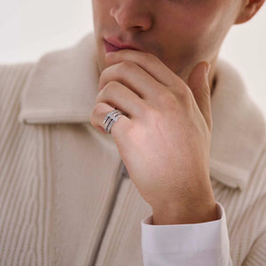 0.12ctw Diamond Spear Ring