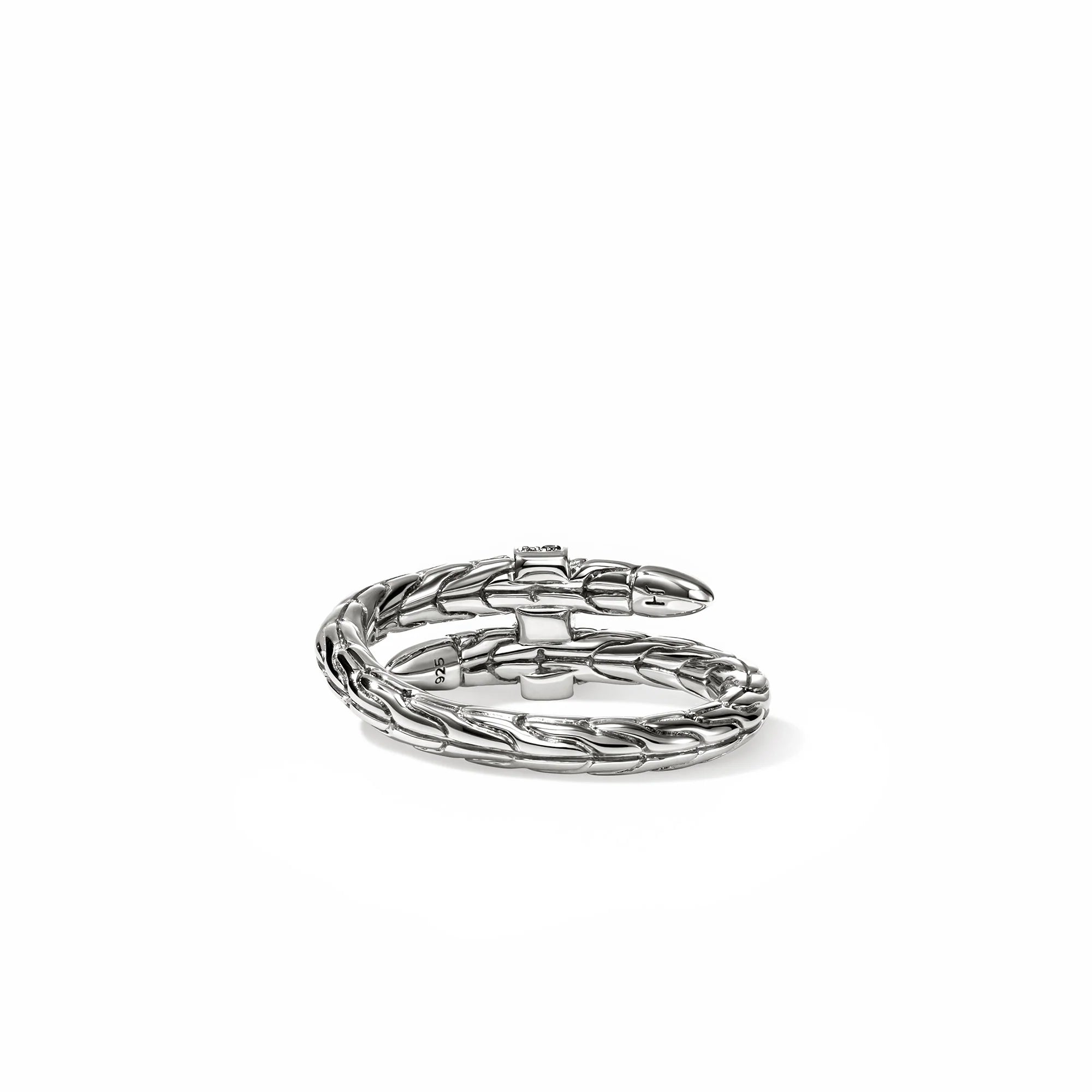 Black Sapphire Spear Ring