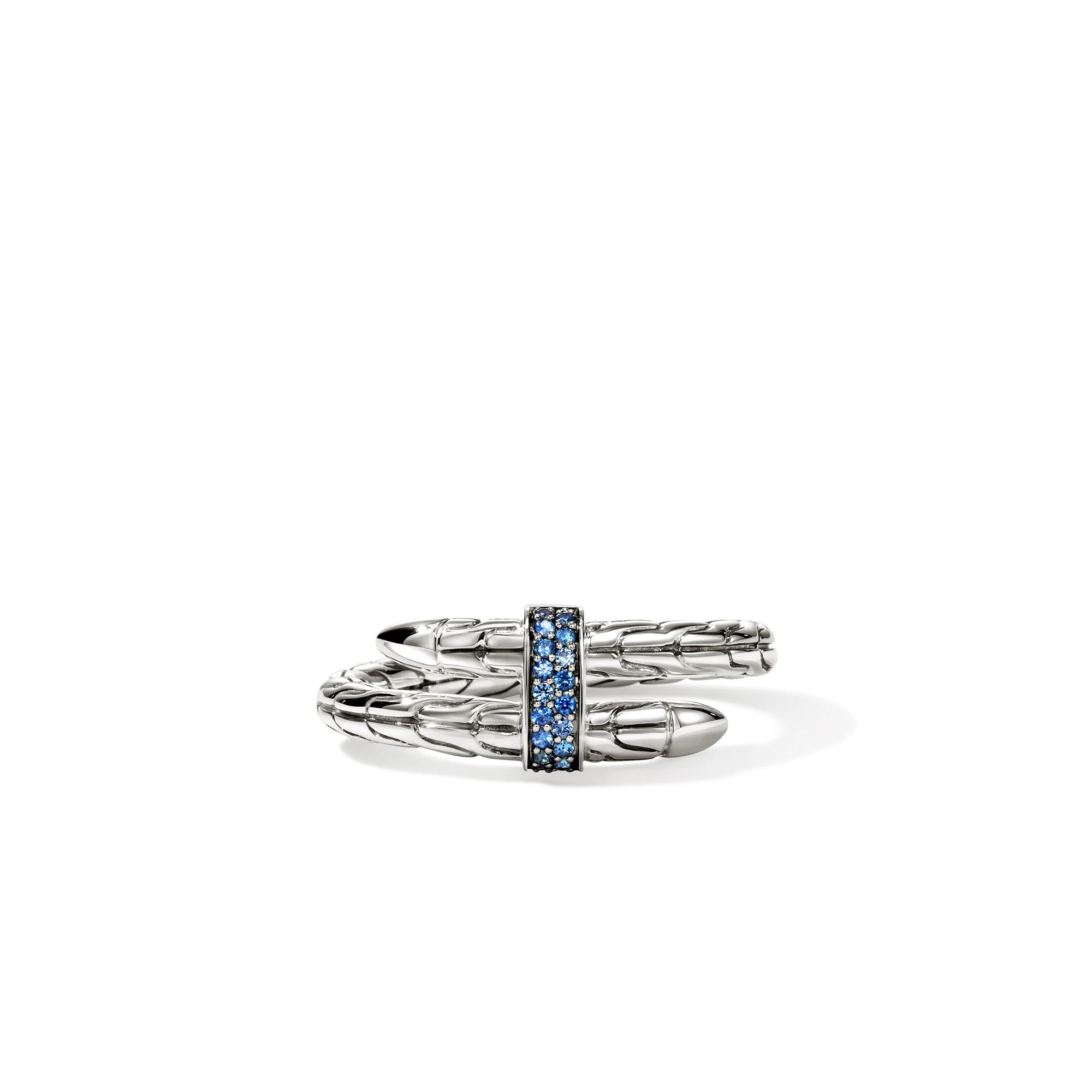 Blue Sapphire Spear Ring