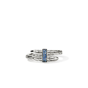 Blue Sapphire Spear Ring