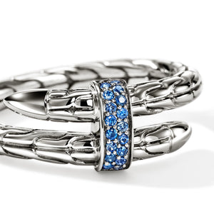 Blue Sapphire Spear Ring