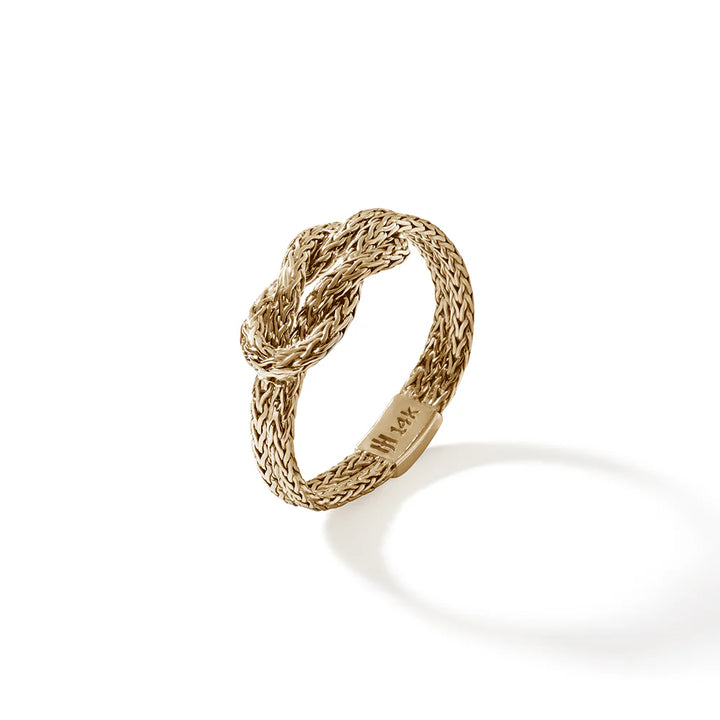 Love Knot Chain Ring