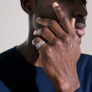 Curb Chain Band Ring