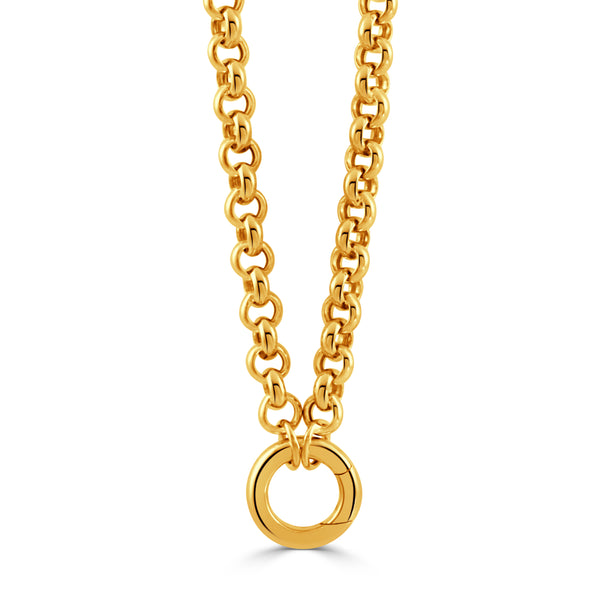 18K Gold 18" Rolo Chain