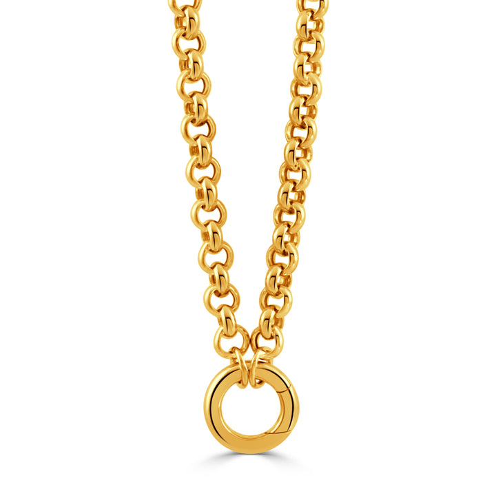 18K Gold 18" Rolo Chain