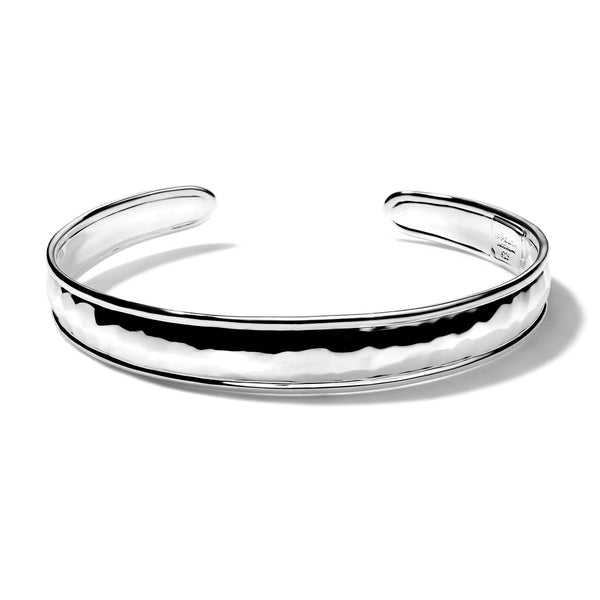 Thin Goddess Tapered Cuff in Sterling Silver