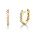 0.04ctw Diamond Huggie Earring