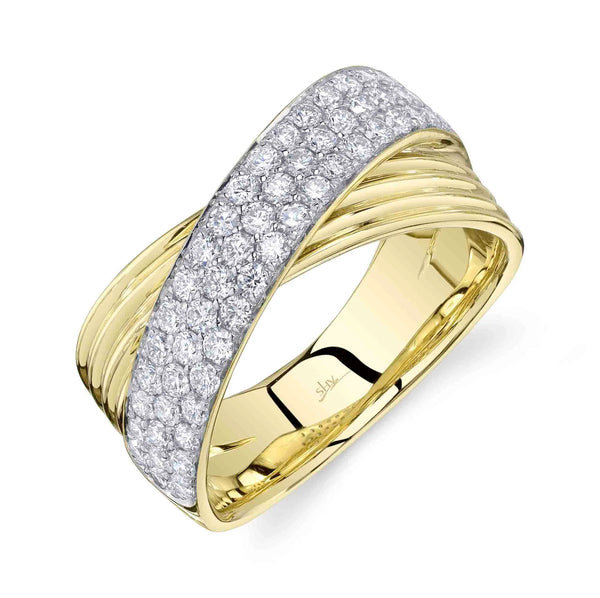 0.83ctw Diamond Bridge Ring