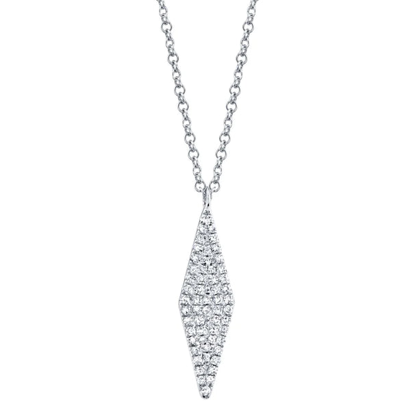 0.17ctw Diamond Pave Necklace