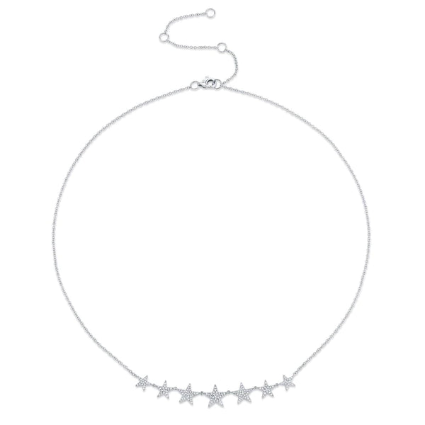 0.35ctw Diamond Star Necklace