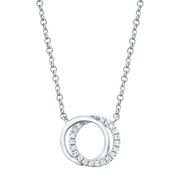 0.07ctw Diamond Love Knot Necklace