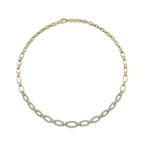 2.53ctw Diamond Link Necklace