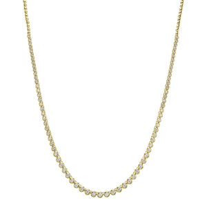 2.00ctw Diamond Bezel Tennis Necklace