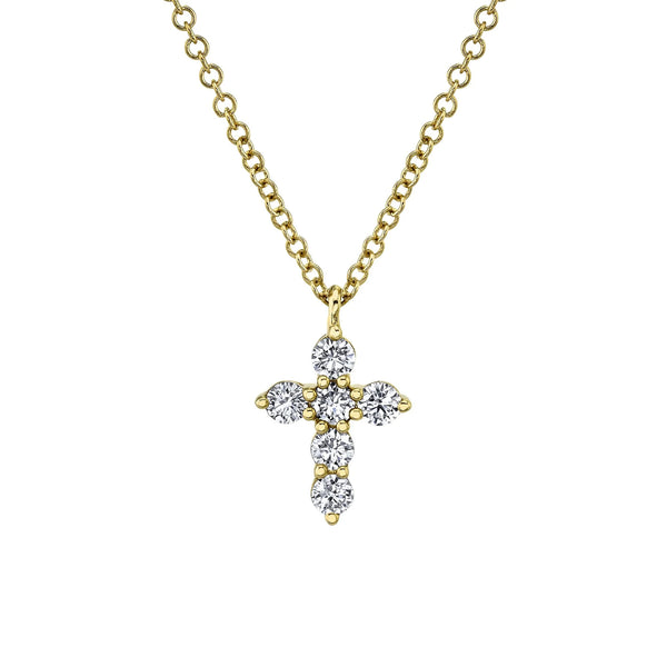 0.25ctw Diamond Cross Necklace