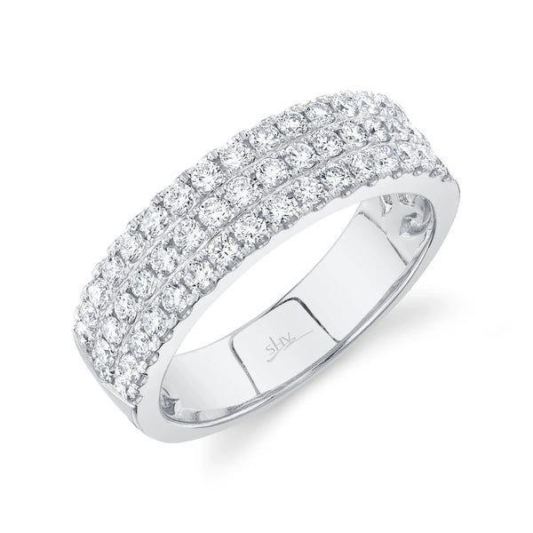 0.91ctw Diamond Pave Band