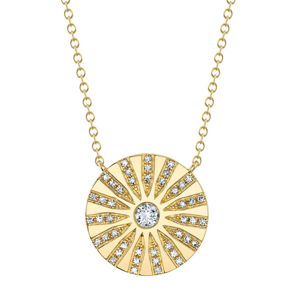 0.20ctw Diamond Circle Necklace