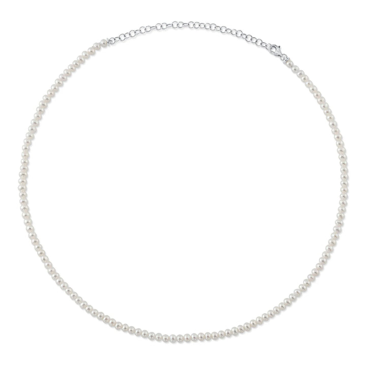 Cultured Pearl Tennis Necklace