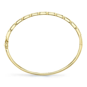 0.65ctw Diamond Baguette Bangle
