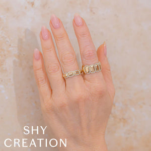 0.28ctw Geo Cut Ring