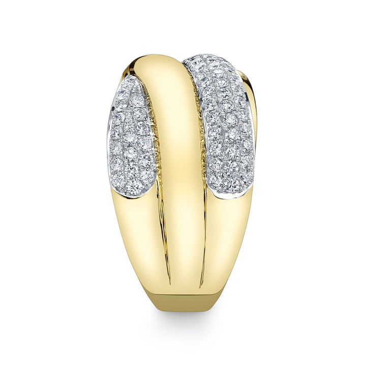 0.72ctw Diamond Pave Ring
