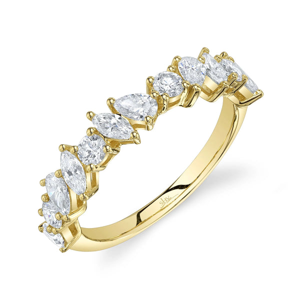 1.07ctw Diamond Mixed Shaped Ring