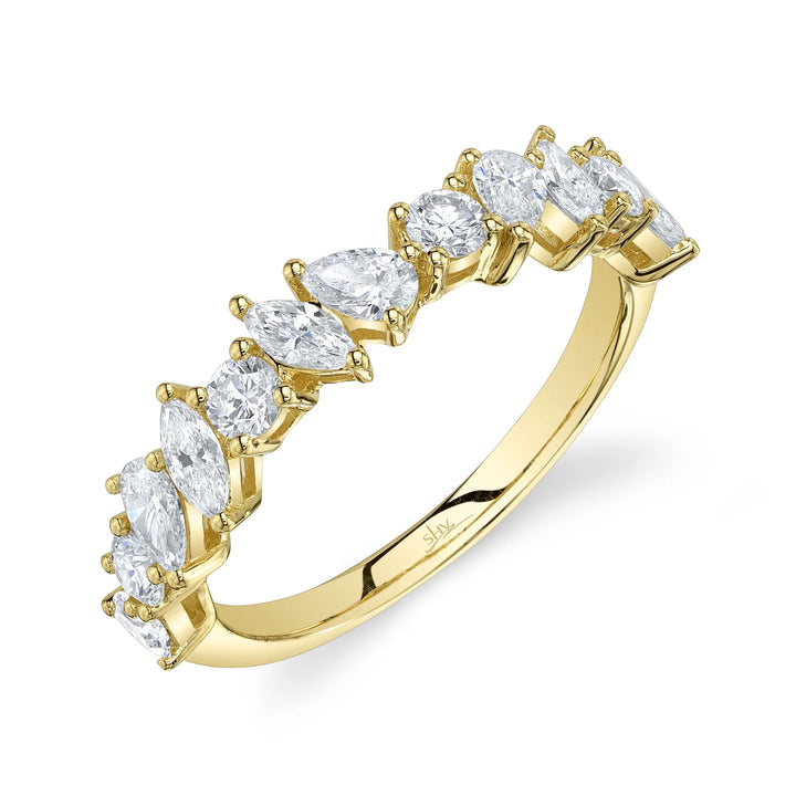 1.07ctw Diamond Mixed Shaped Ring