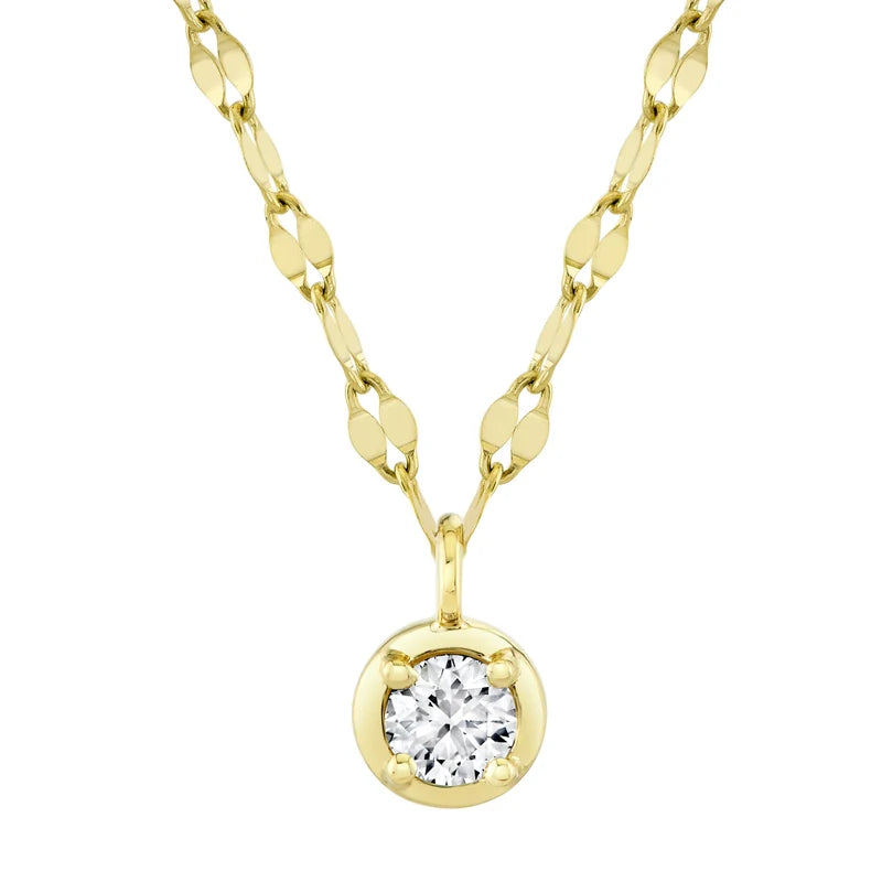0.20ctw Diamond Sparkle Chain Necklace