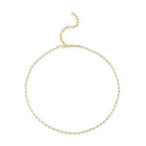 1.80ctw Diamond Bezel Necklace