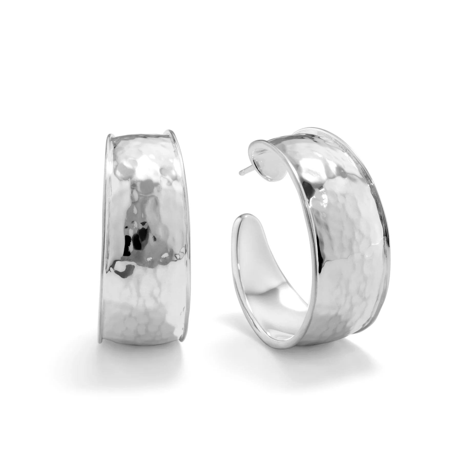 Sterling Silver Goddess Hoops