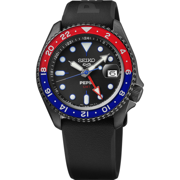Seiko SSK047 - Seiko 5 Sports GMT Pepsi® Limited Edition