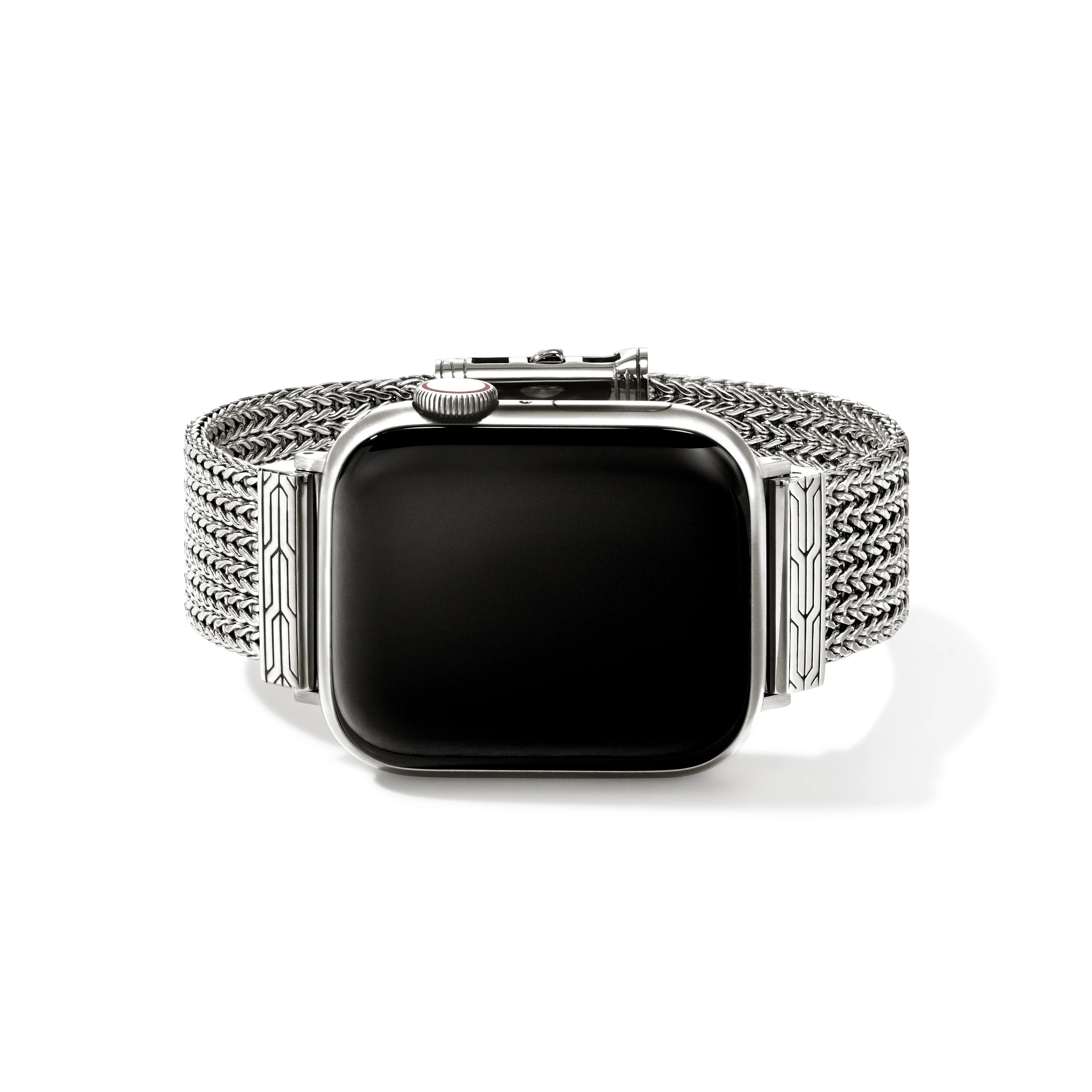 Sterling Silver Smart Watch Strap 18MM