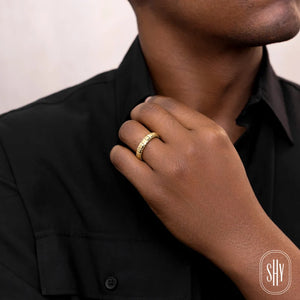 Matte Geo Cut Band