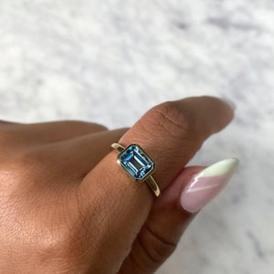 1.88ctw Blue Topaz Ring