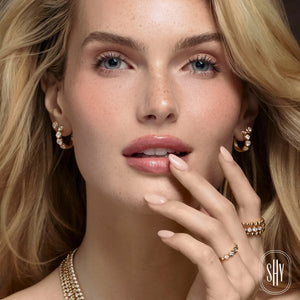 1.50ctw Diamond Bezel Huggie Earring