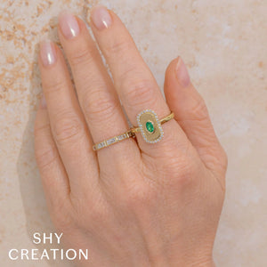 0.30ctw Diamond Baguette Geo Cut Band