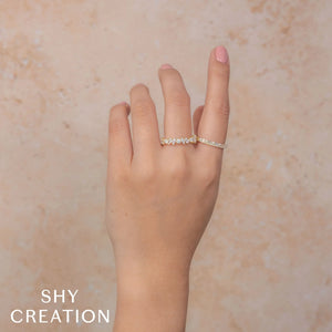 1.07ctw Diamond Mixed Shaped Ring