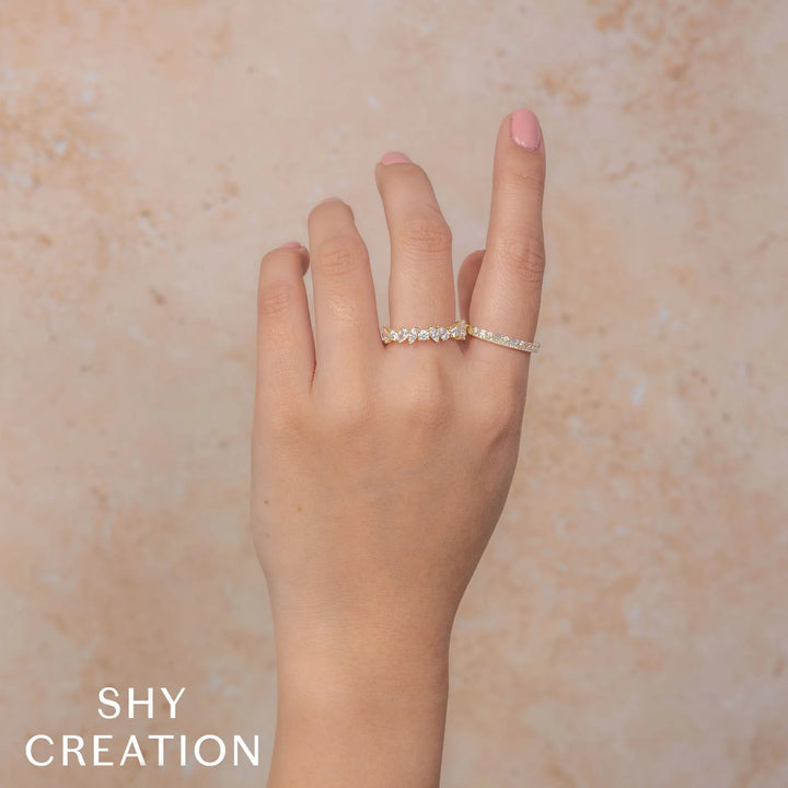 1.07ctw Diamond Mixed Shaped Ring