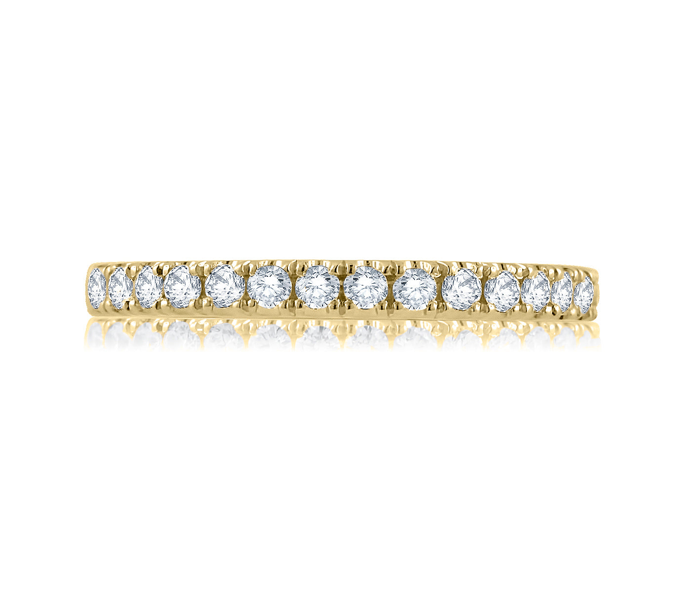0.15ctw Diamond Halfway Band