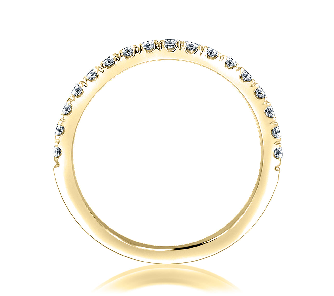 0.15ctw Diamond Halfway Band