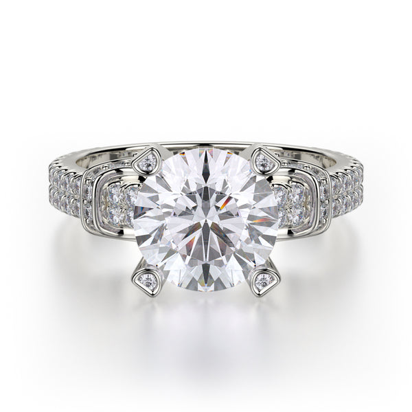 0.75ctw Round Diamond Engagement Ring