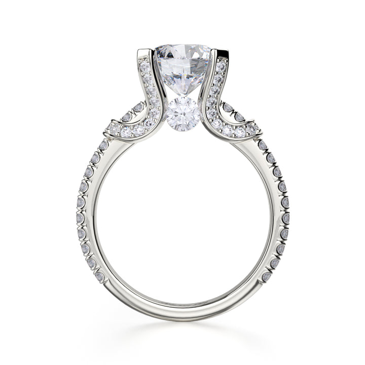 0.75ctw Round Diamond Engagement Ring
