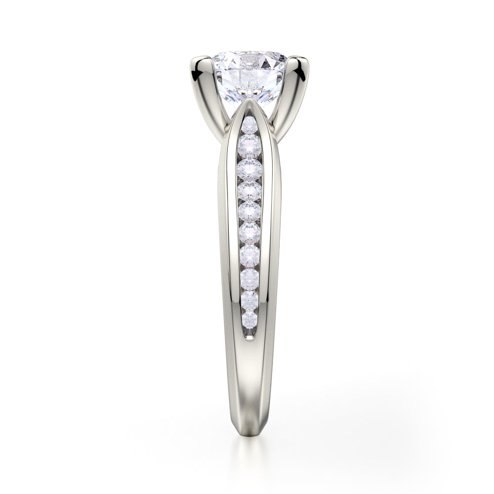 0.40ctw Round Diamond Engagement Ring
