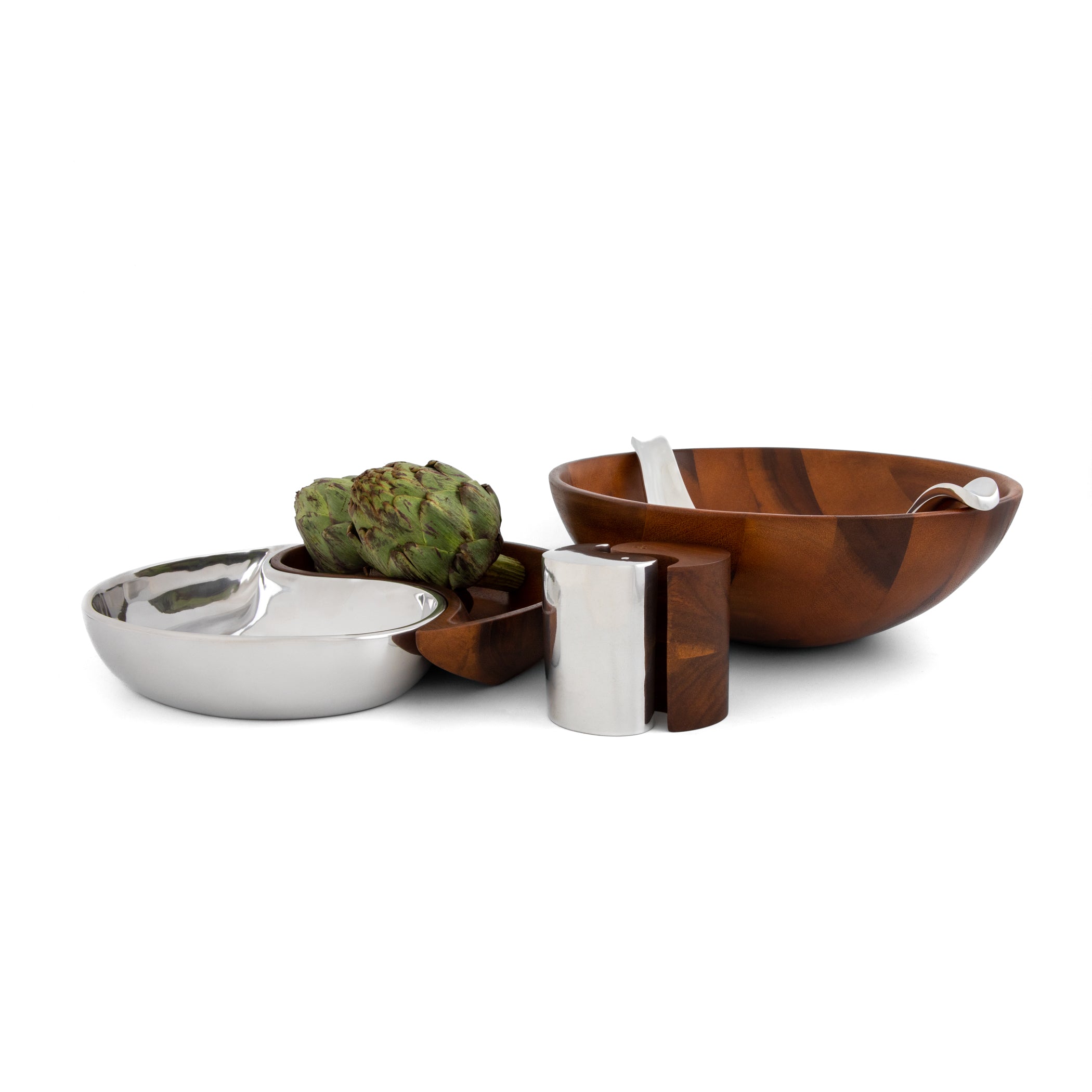 Yin Yang Cheese Board w/ Spreader