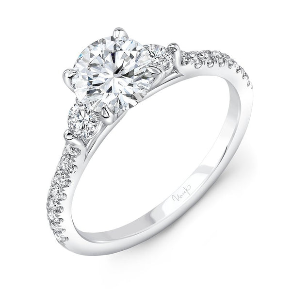 0.45ctw Diamond Three-Stone Engagement Ring