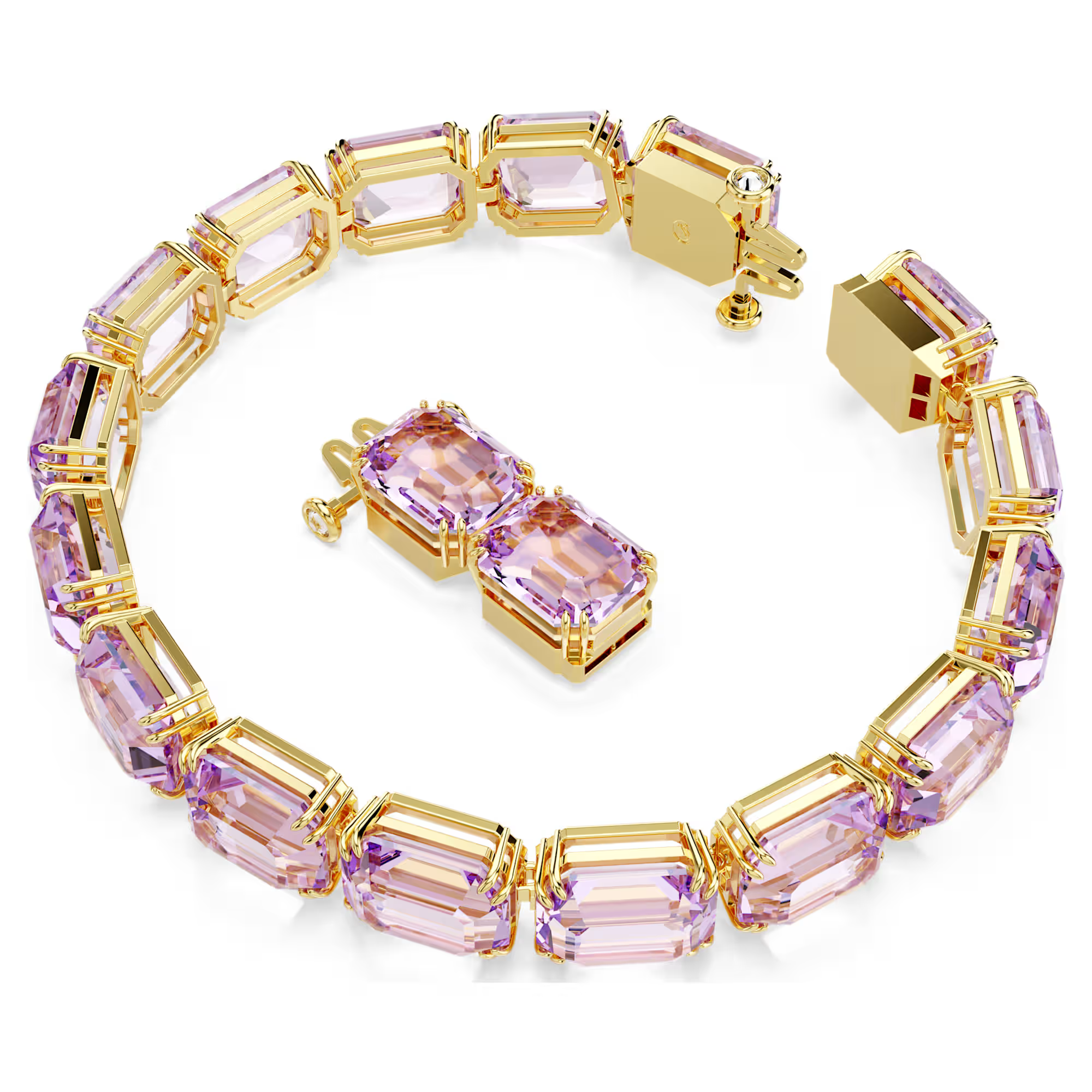 Millenia Octagon Cut Tennis Bracelet